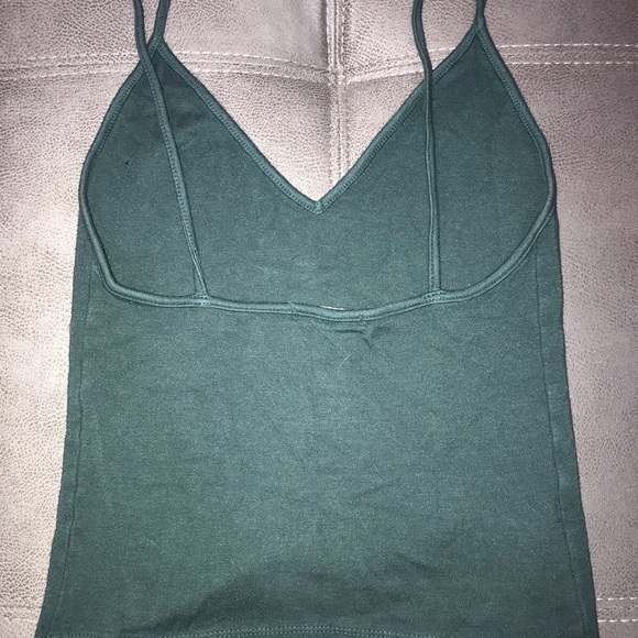 Green Brandy Tank Top - Picture 2 of 3